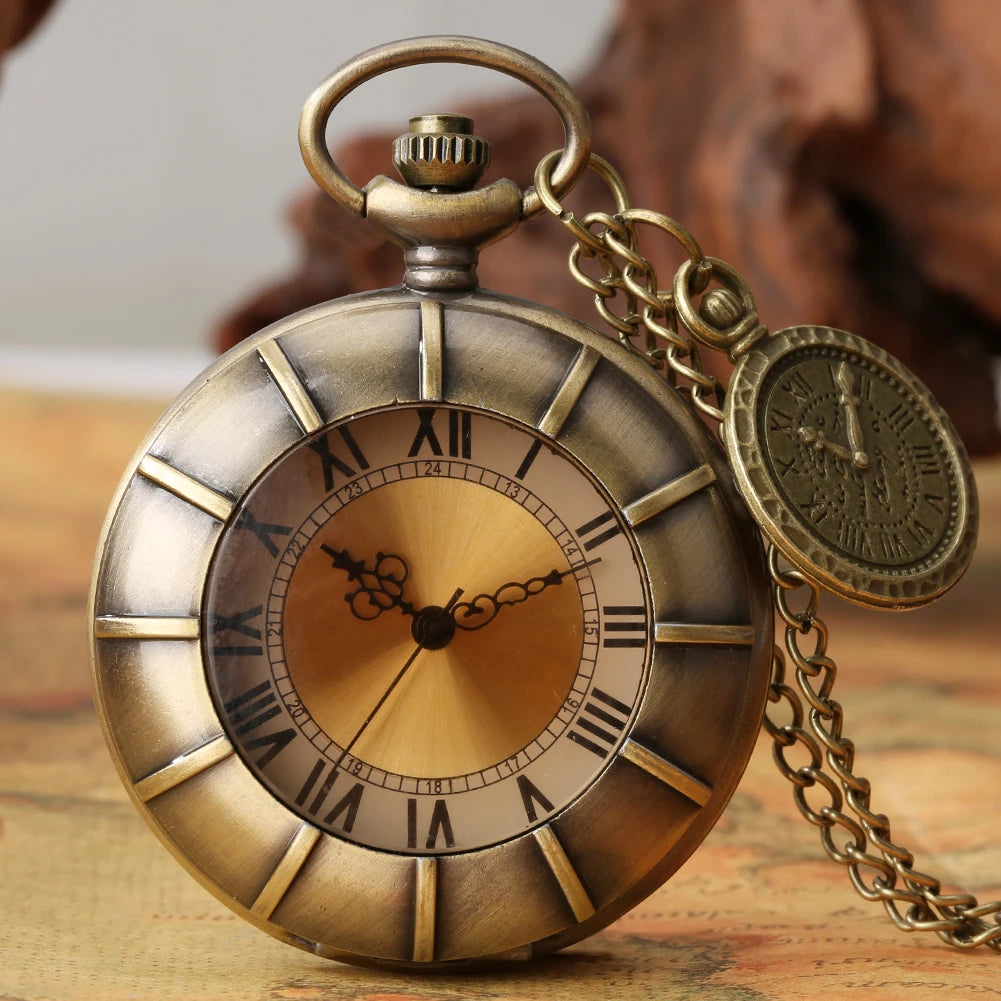 Sleek Retro Steampunk Pocket Watch