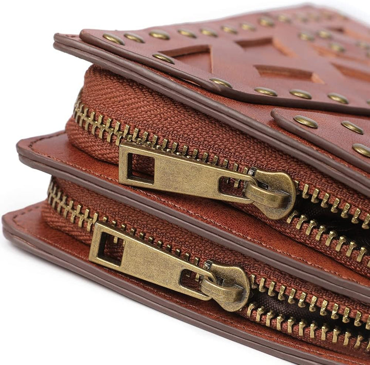 Sleek Steampunk Wallet tendance