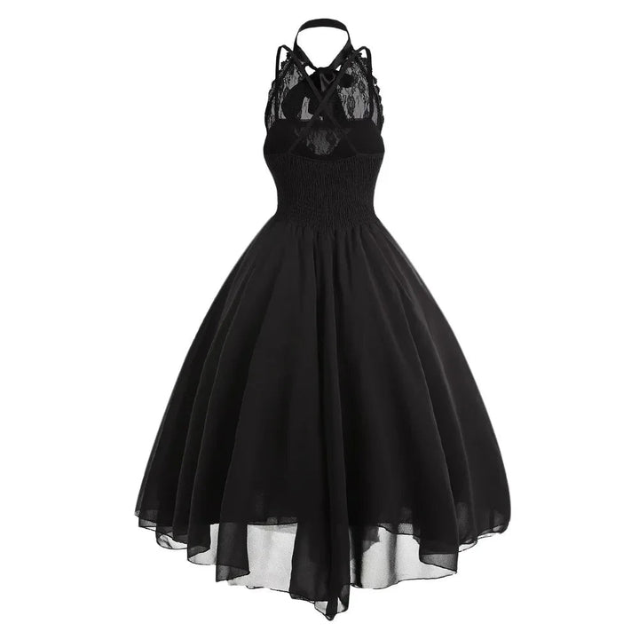 Sleeveless Victorian Steampunk Dress black