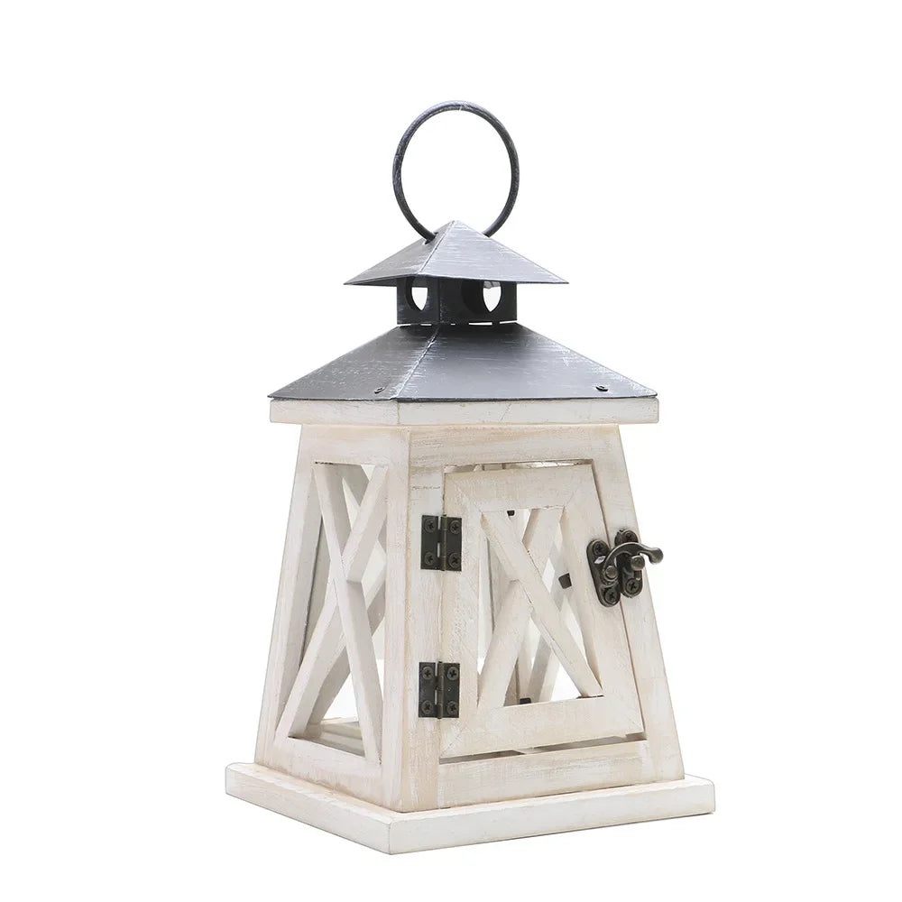 Small White Steampunk Lantern Stylish
