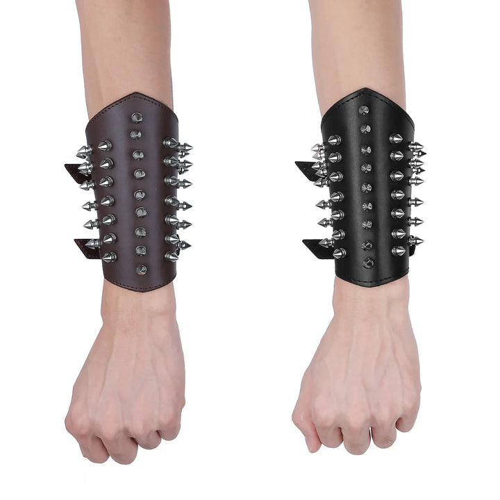 Spiked Steampunk Arm Armor durable