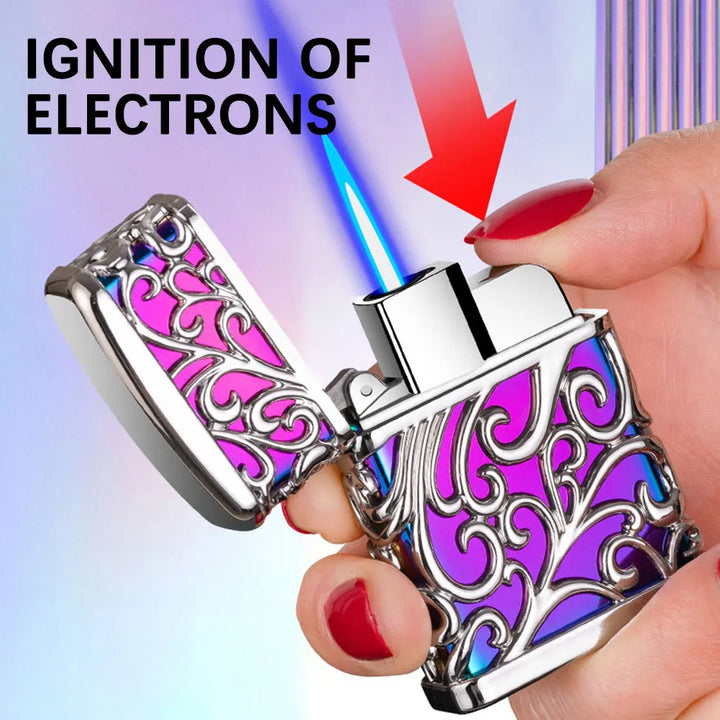 Steampunk-Patterned Lighter durable