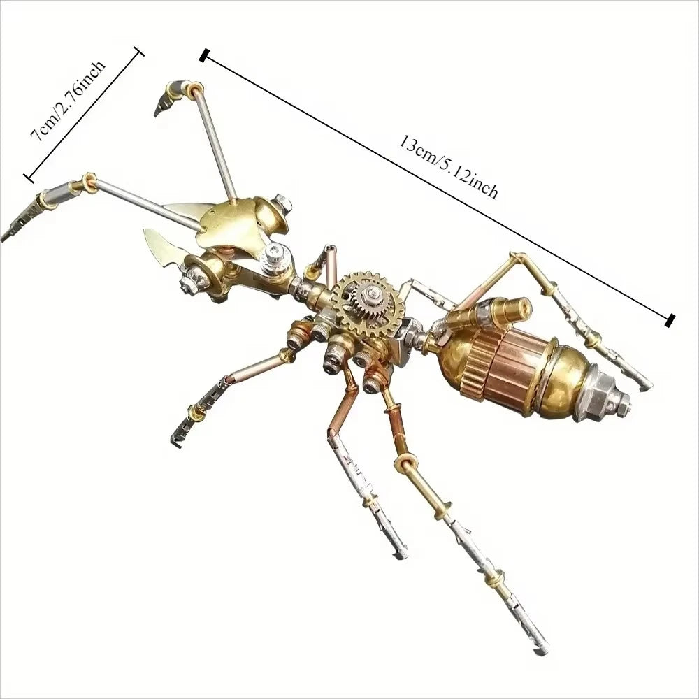 Steampunk Ant Sculpture Animal