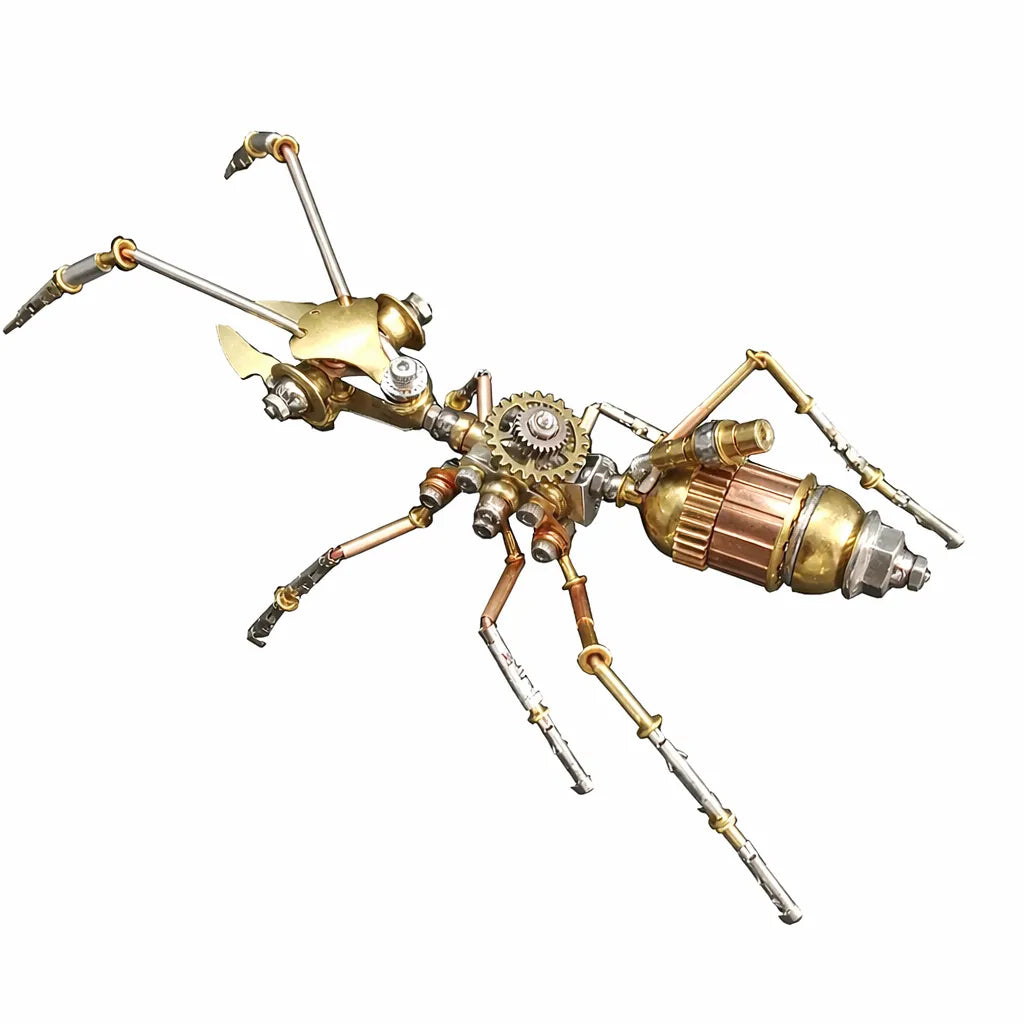 Steampunk Ant Sculpture Bronze