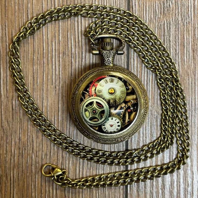 Steampunk Antique Pocket Watch fashion