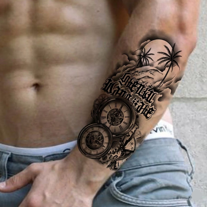 Steampunk Arm Tattoo