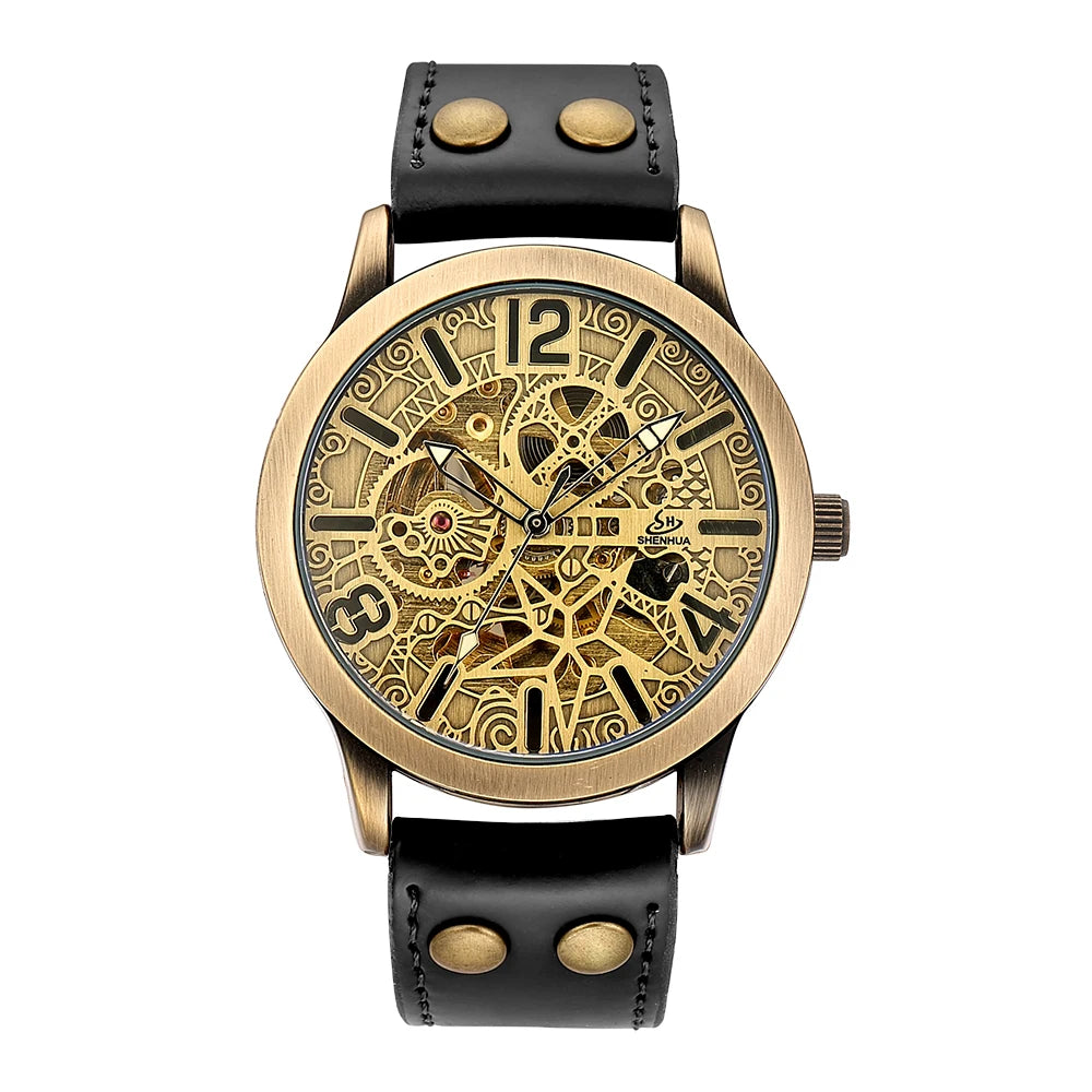 Steampunk Automatic Wind Wristwatch vintage