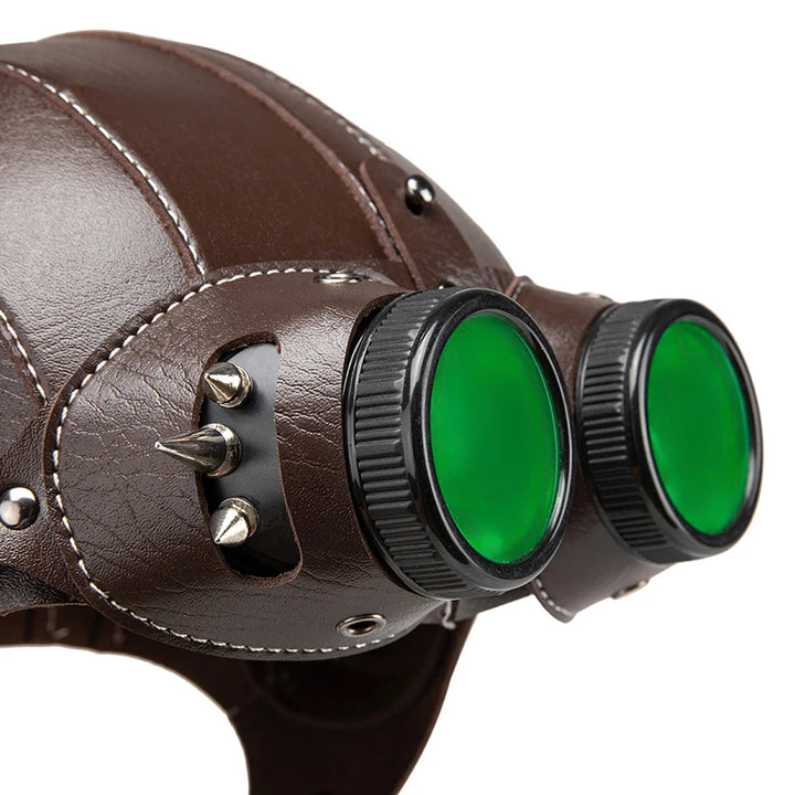 Steampunk Aviator Mask Goggles