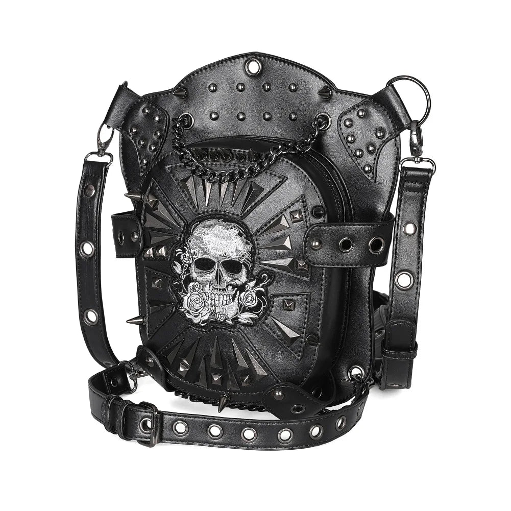 Steampunk Bag Skull Gothic Design fashion