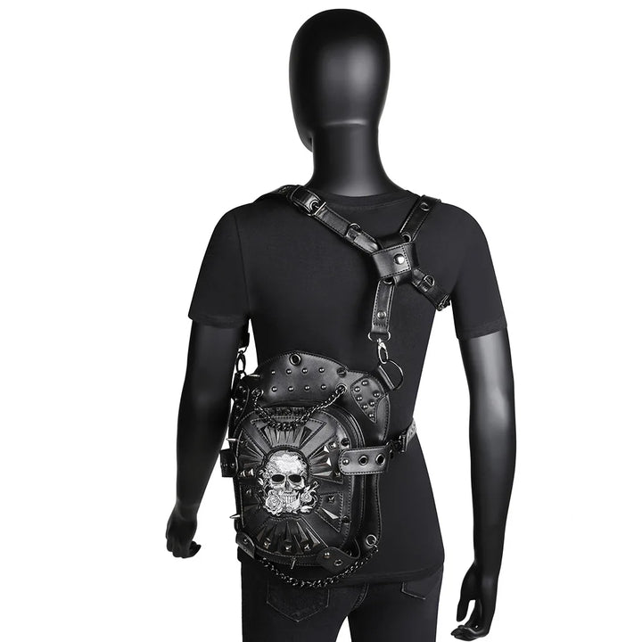 Steampunk Bag Skull Gothic Design fashionable