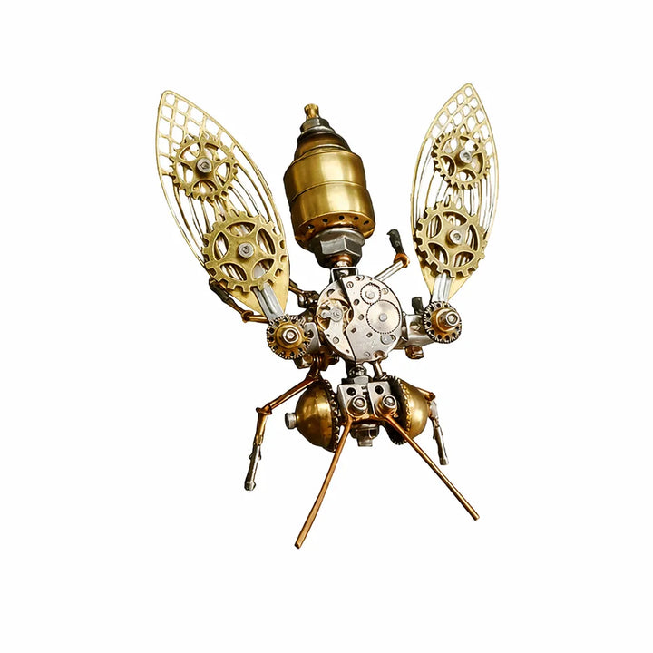 Steampunk Bee Sculpture Insect