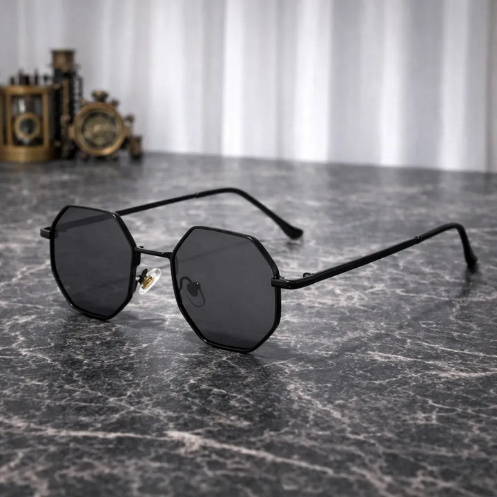 Steampunk Black Sunglasses