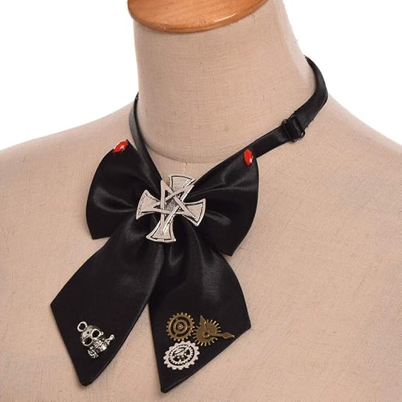Steampunk Bow Tie With A Cross elegant
