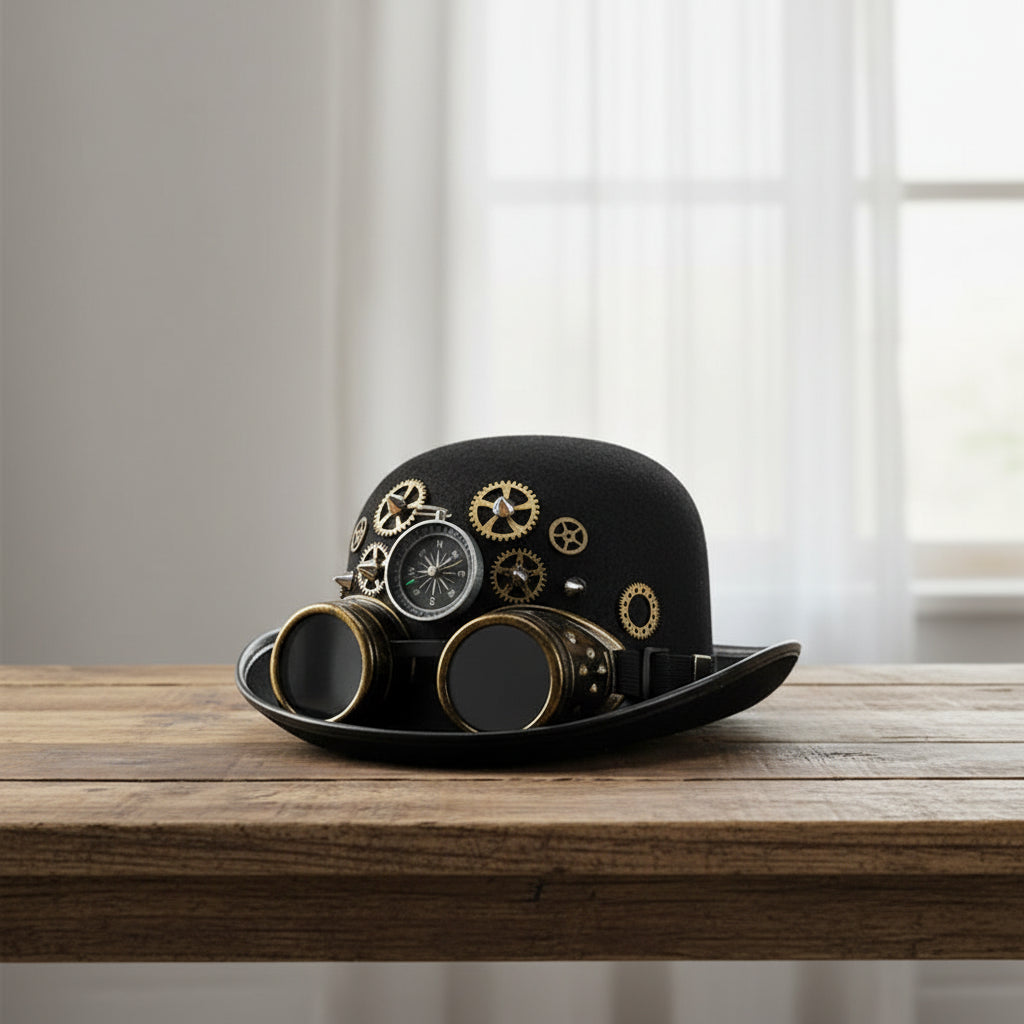 Steampunk Bowler Hat