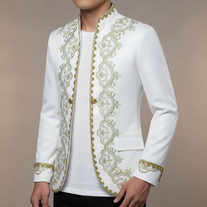 Steampunk Brocade Jacket.