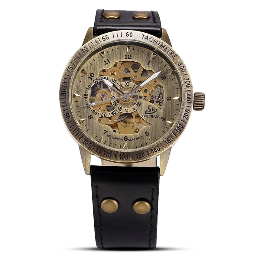 Steampunk Bronze Wristwatch elegant
