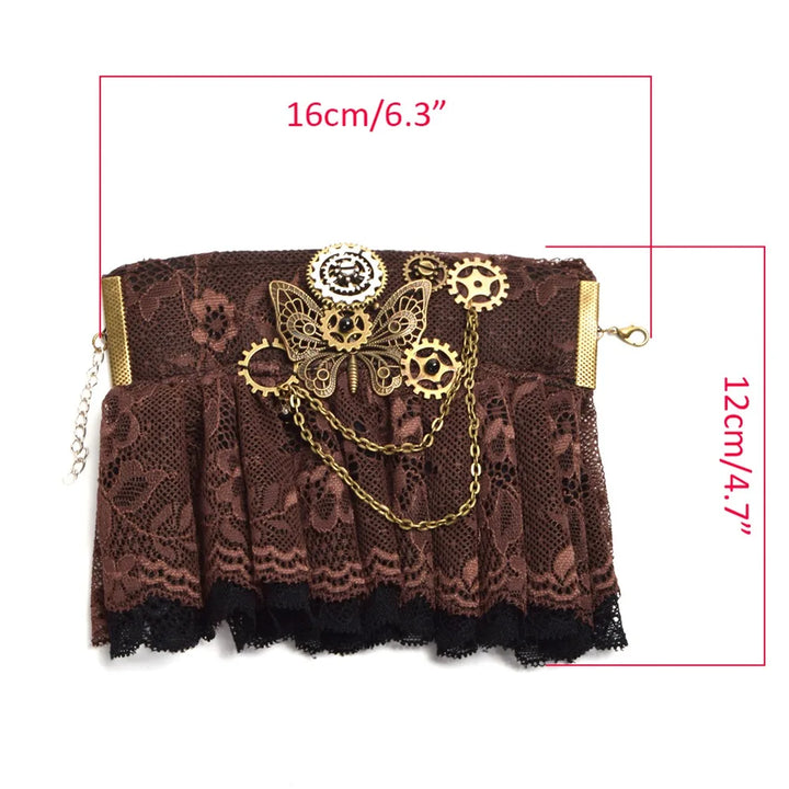 Steampunk Butterfly Lace Bracelet durable
