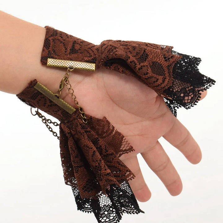 Steampunk Butterfly Lace Bracelet tendance