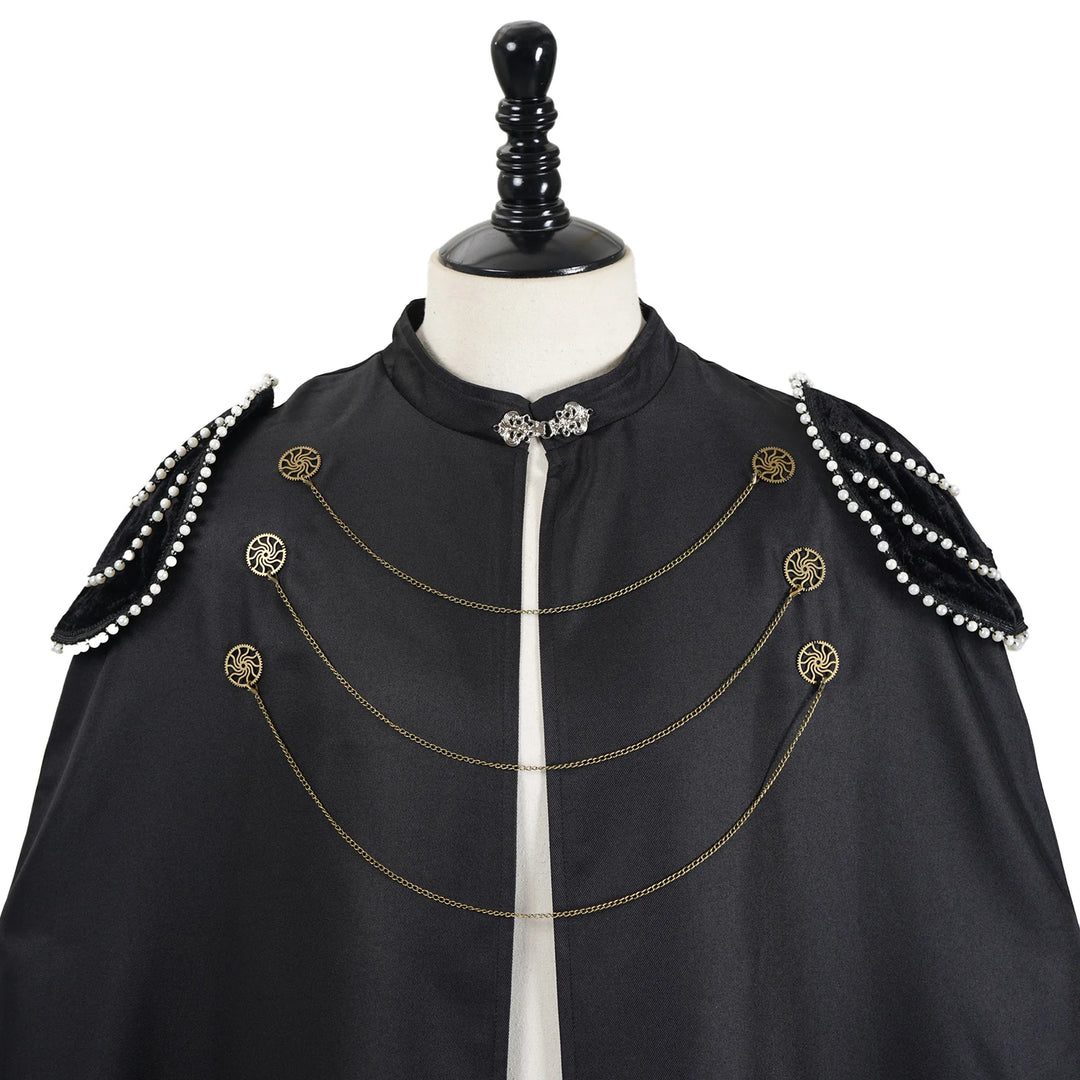 Steampunk Chain Cape Coat – Victorian inspired