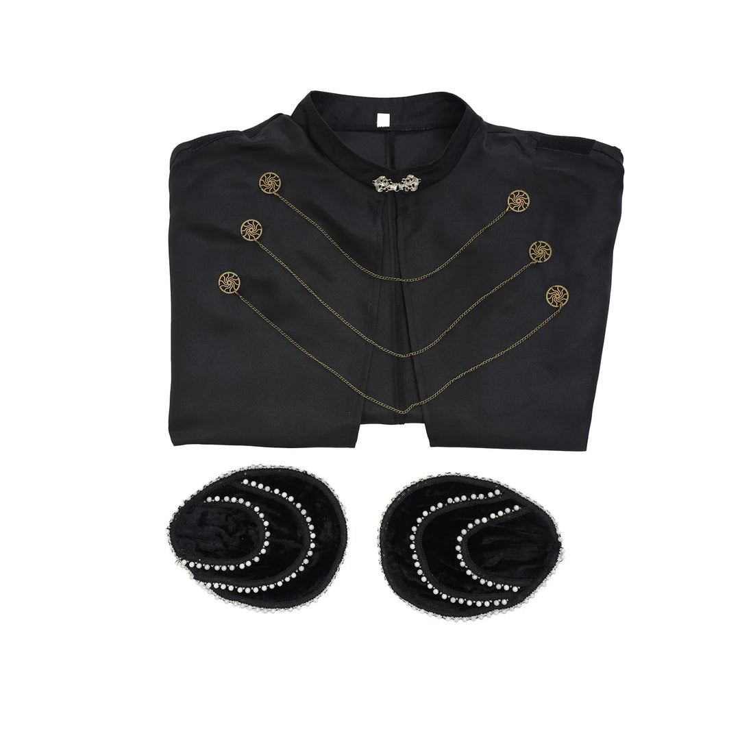 Steampunk Chain Cape Coat – alternative fashion