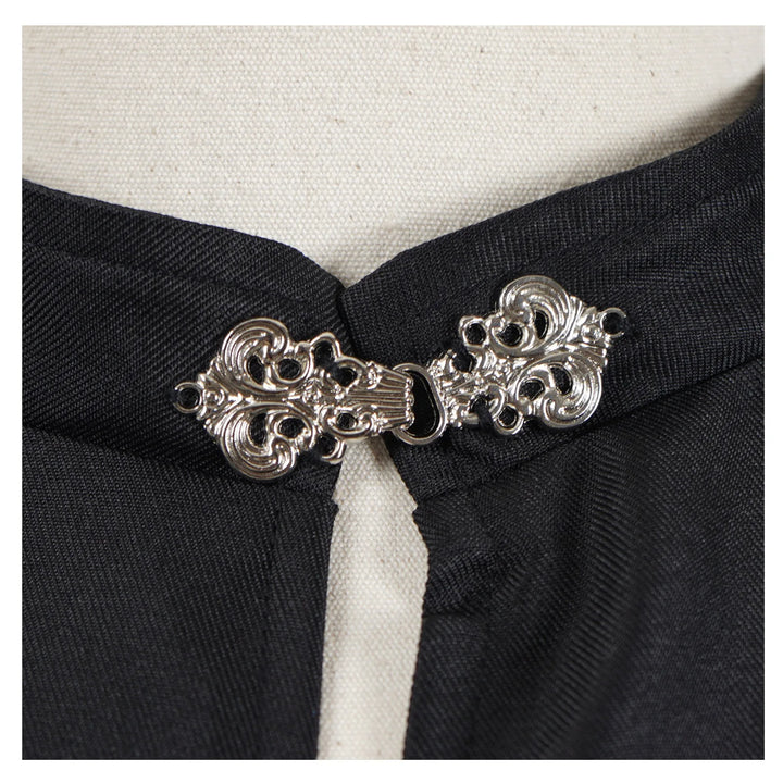 Steampunk Chain Cape Coat – dramatic style