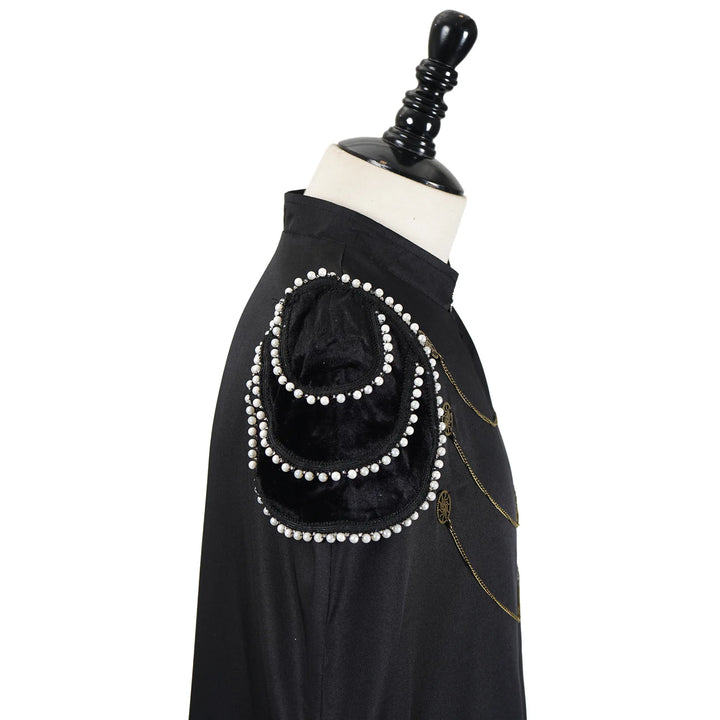 Steampunk Chain Cape Coat – statement piece