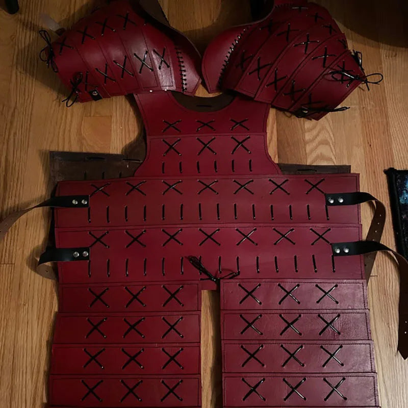Steampunk Chest Armor red