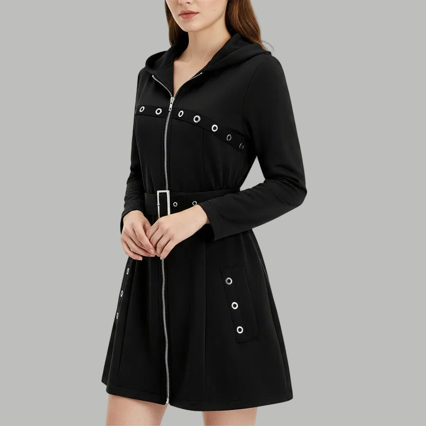 Steampunk Coat With Zipper