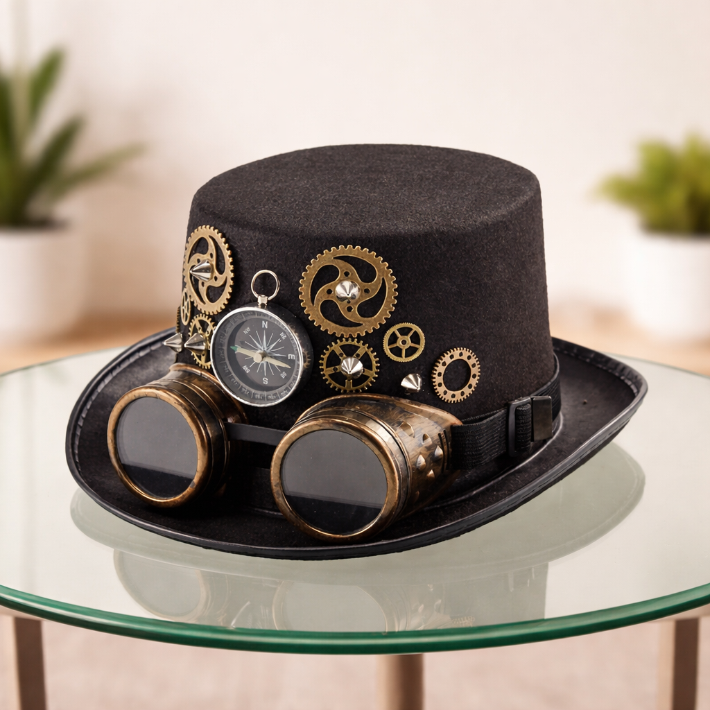 Steampunk Compass Hat