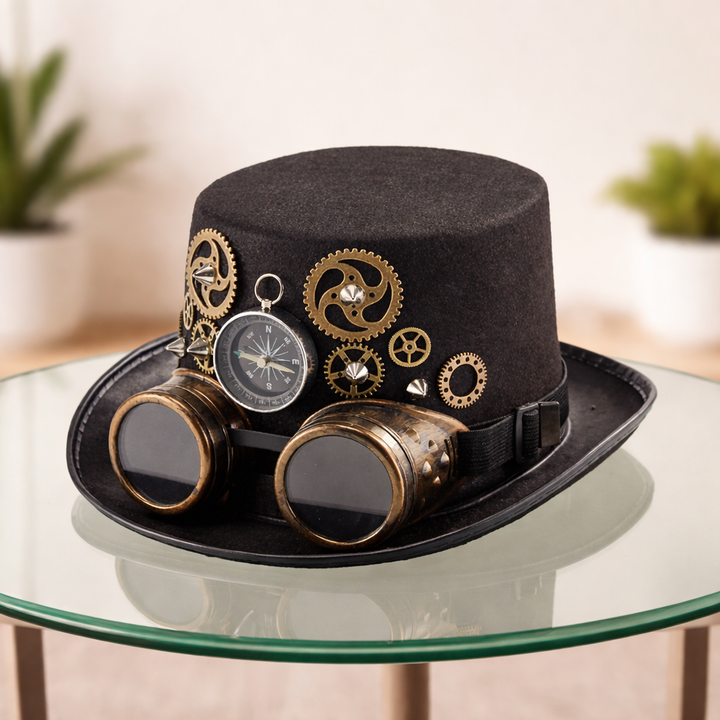 Steampunk Compass Hat