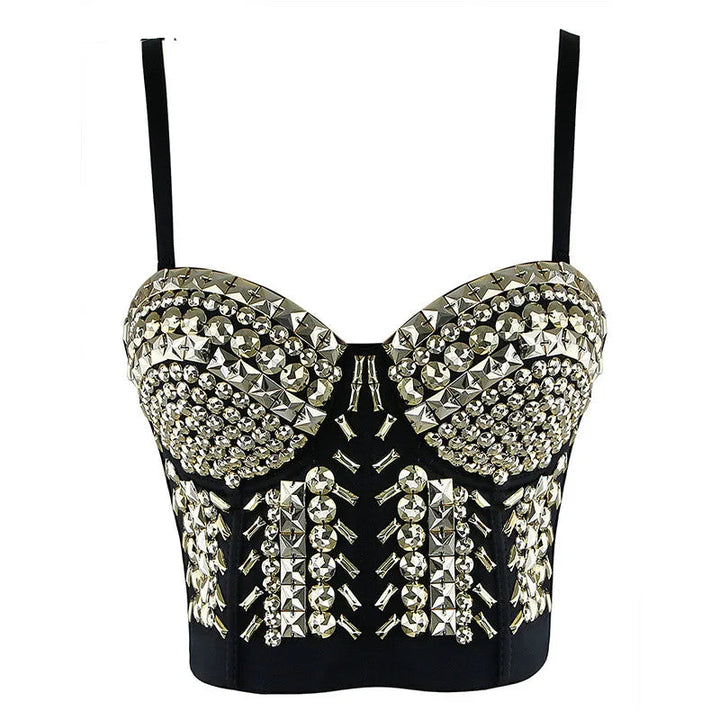 Steampunk Corset Sexy Spike Bra stylish