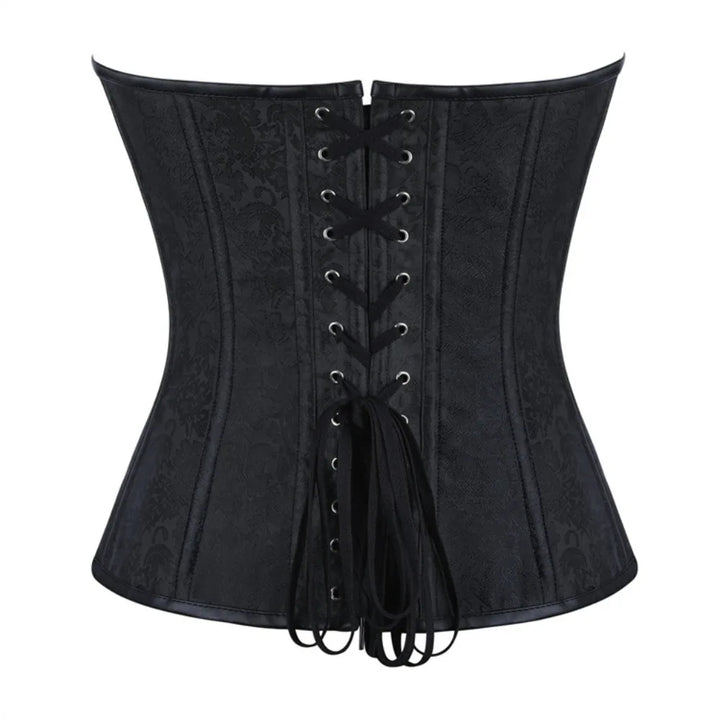 Steampunk Corset With Metal Buckles dramatic