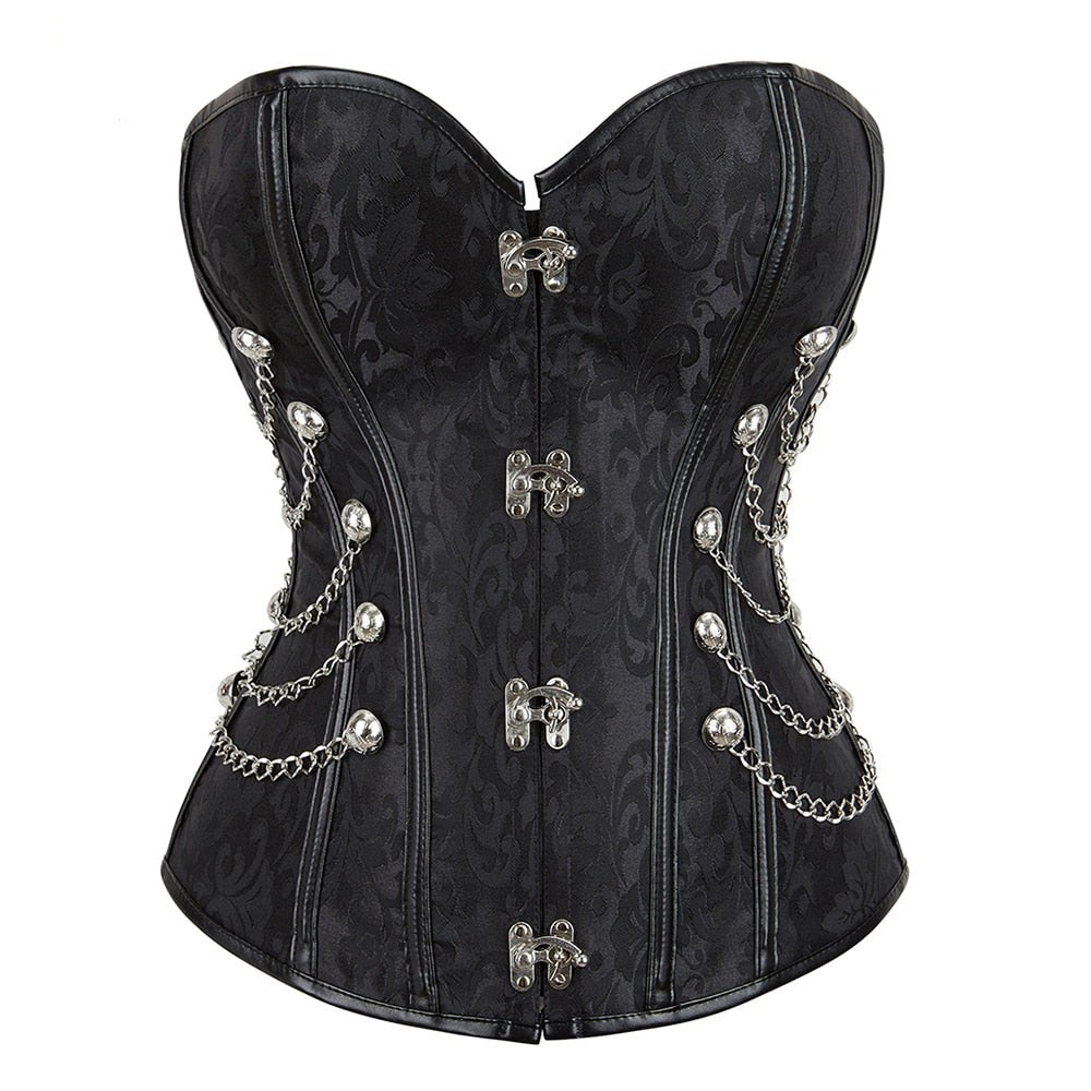 Steampunk Corset with chains