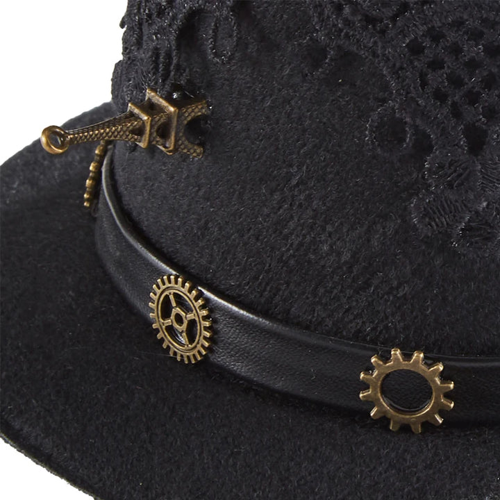 Steampunk Costume Hat Detailed