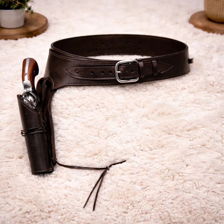 Steampunk Cowboy Belt with Holster