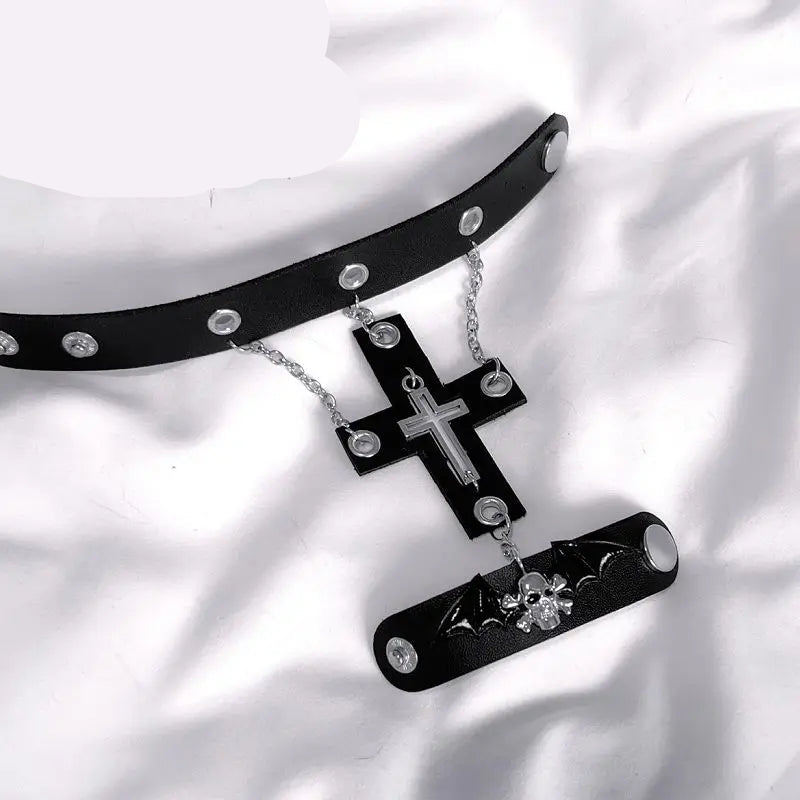 Steampunk Cross Bracelet fashion