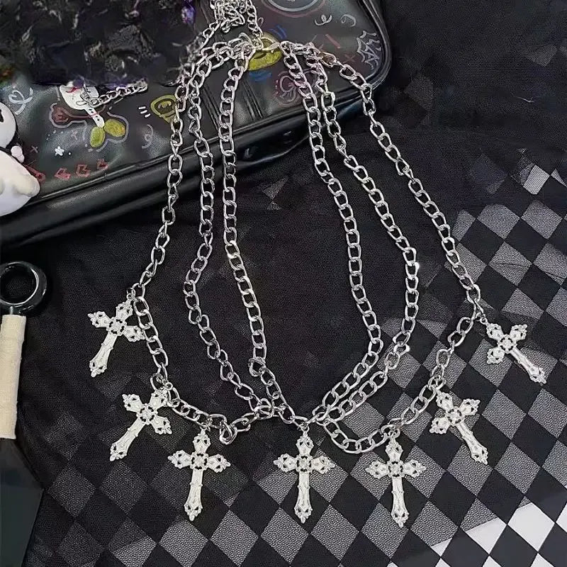 Steampunk Cross Chain Belt