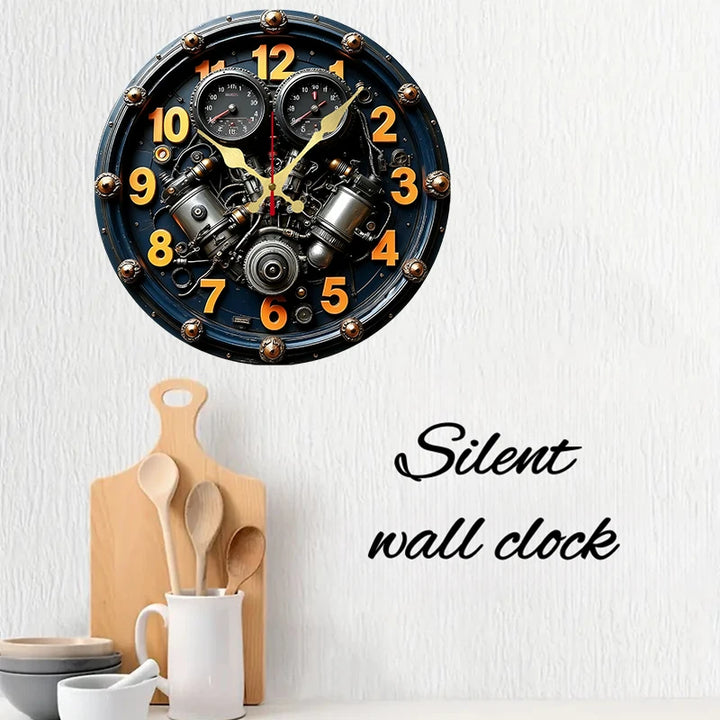 Steampunk Decorative Engine Clock fashion