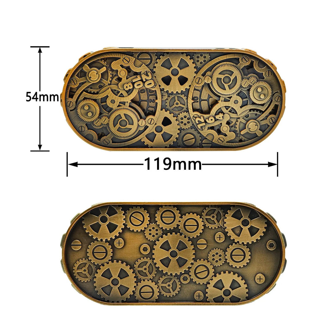 Steampunk Dice Set With Roulette Wheel fashion