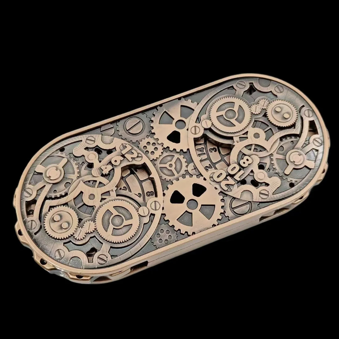 Steampunk Dice Set With Roulette Wheel perfect