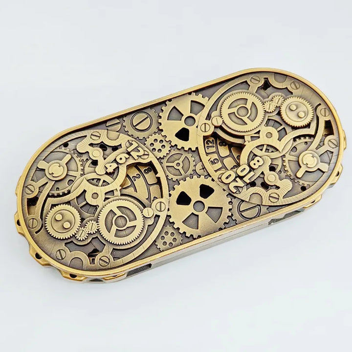 Steampunk Dice Set With Roulette Wheel unique