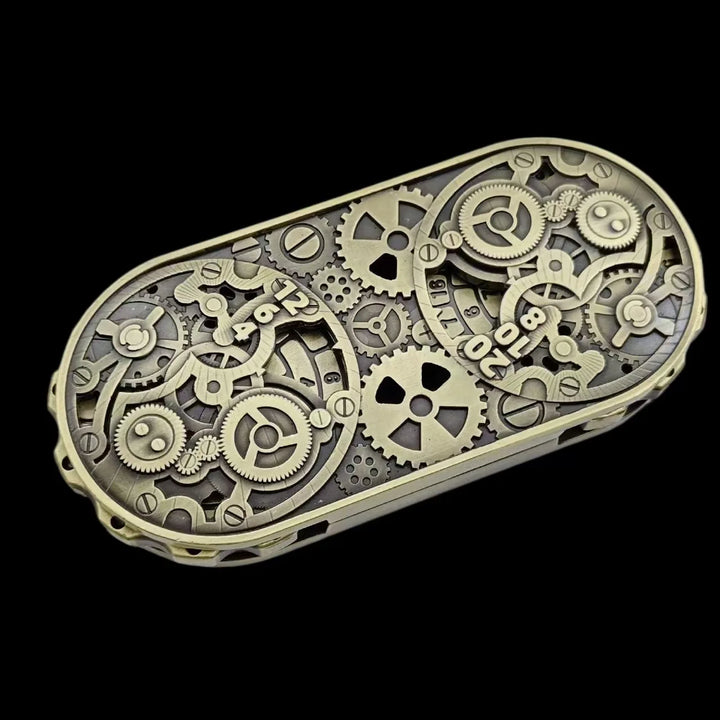 Steampunk Dice Set With Roulette Wheel vintage
