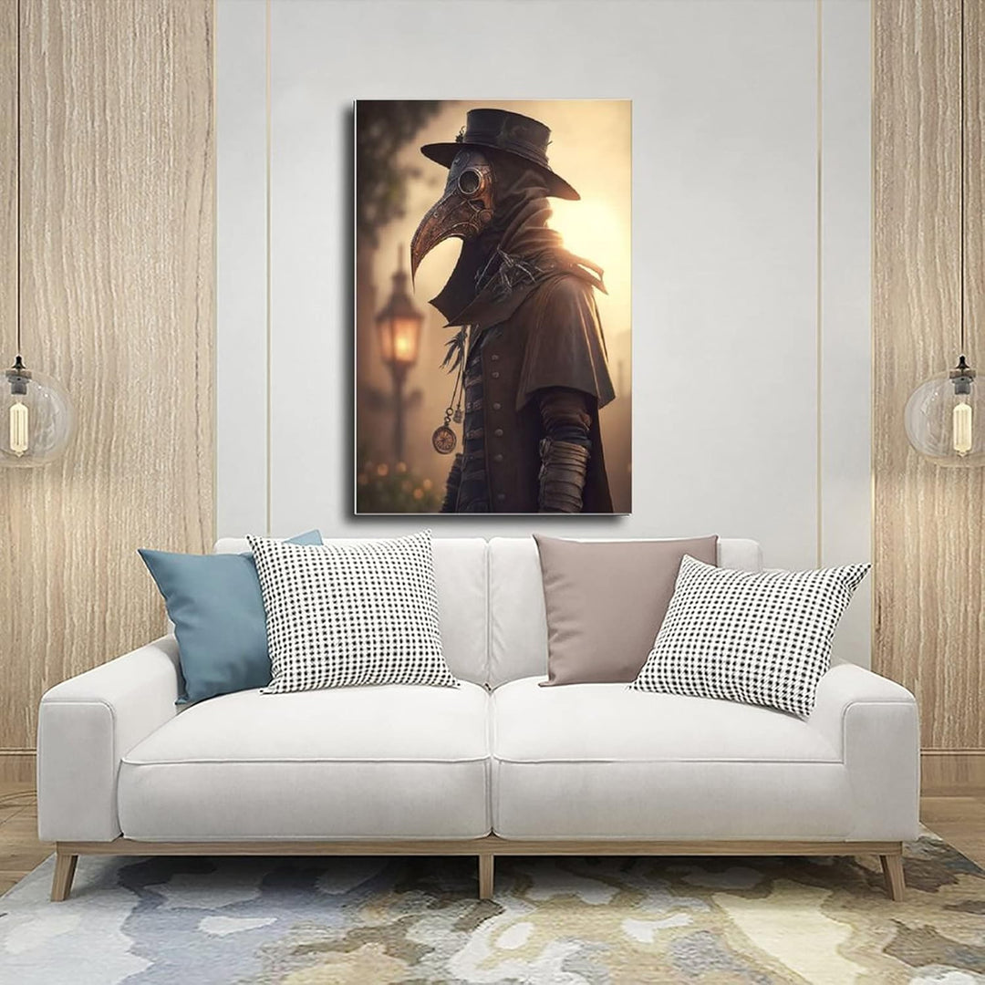 Steampunk Doctor Plague Wall Art Poster