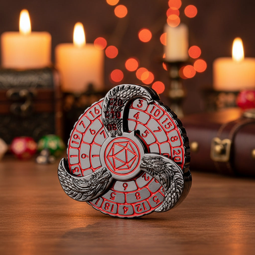 Steampunk Dragon Dice Spinner