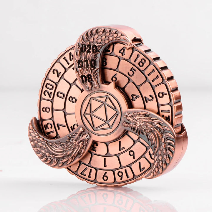 Steampunk Dragon Dice Spinner durable