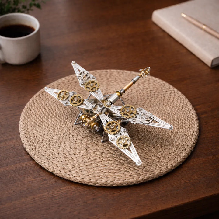 Steampunk Dragonfly Sculpture 