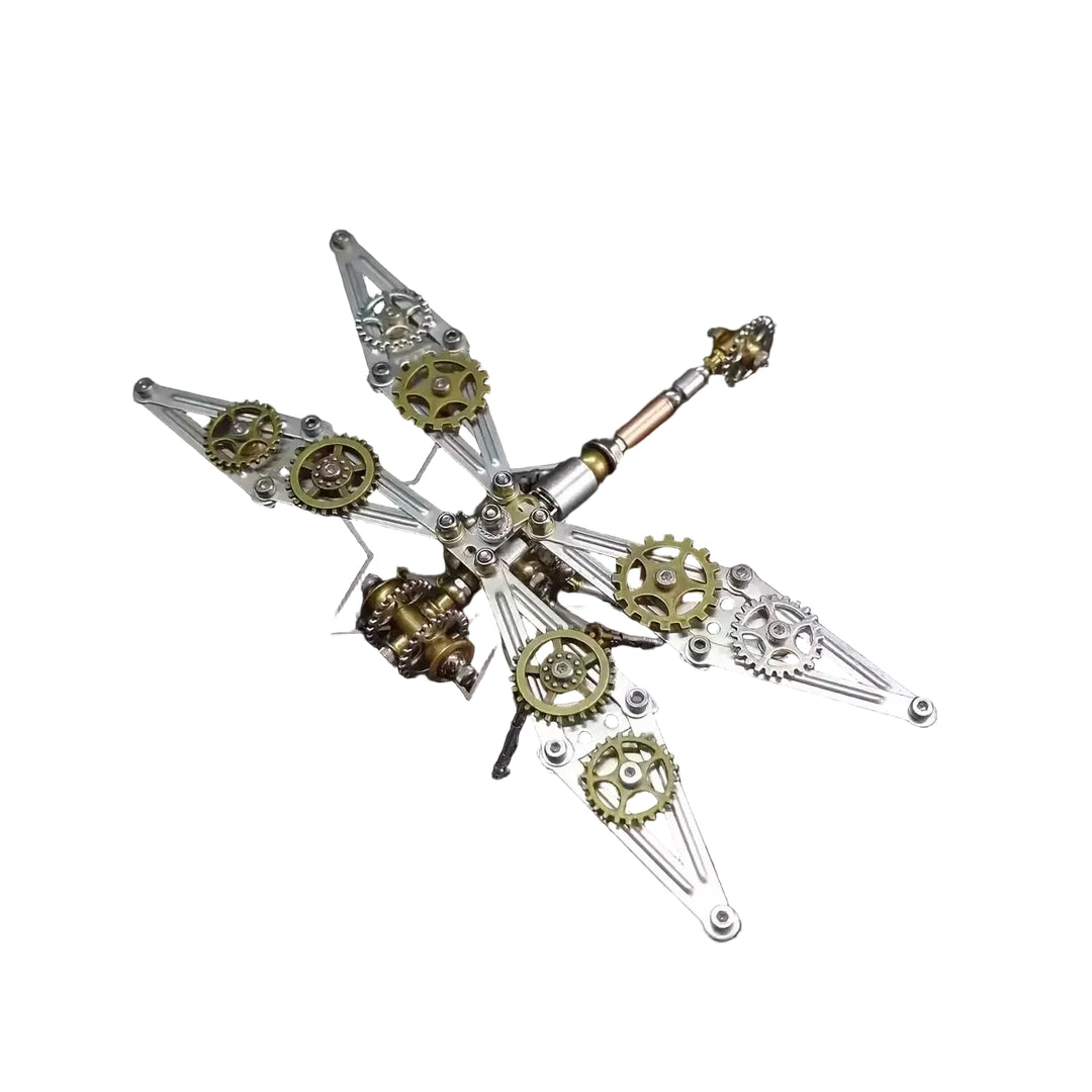 Steampunk Dragonfly Sculpture Animal