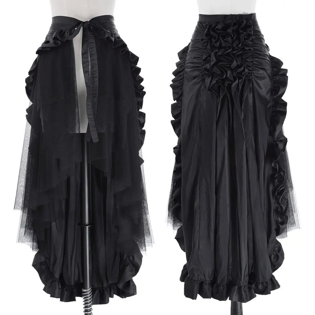 Steampunk Draped Skirt elegant