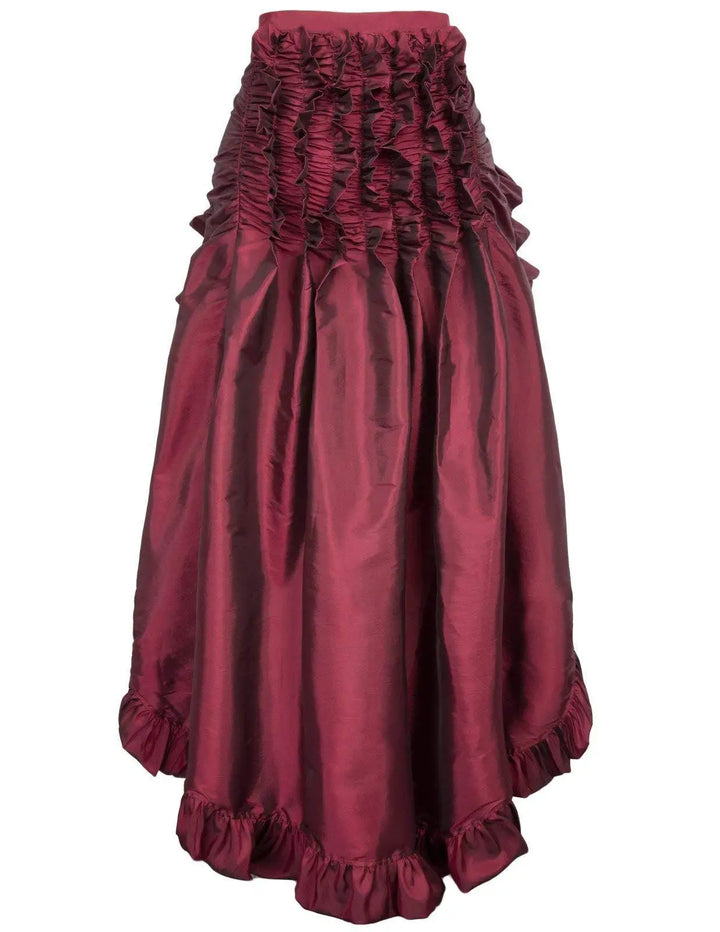 Steampunk Draped Skirt flowing
