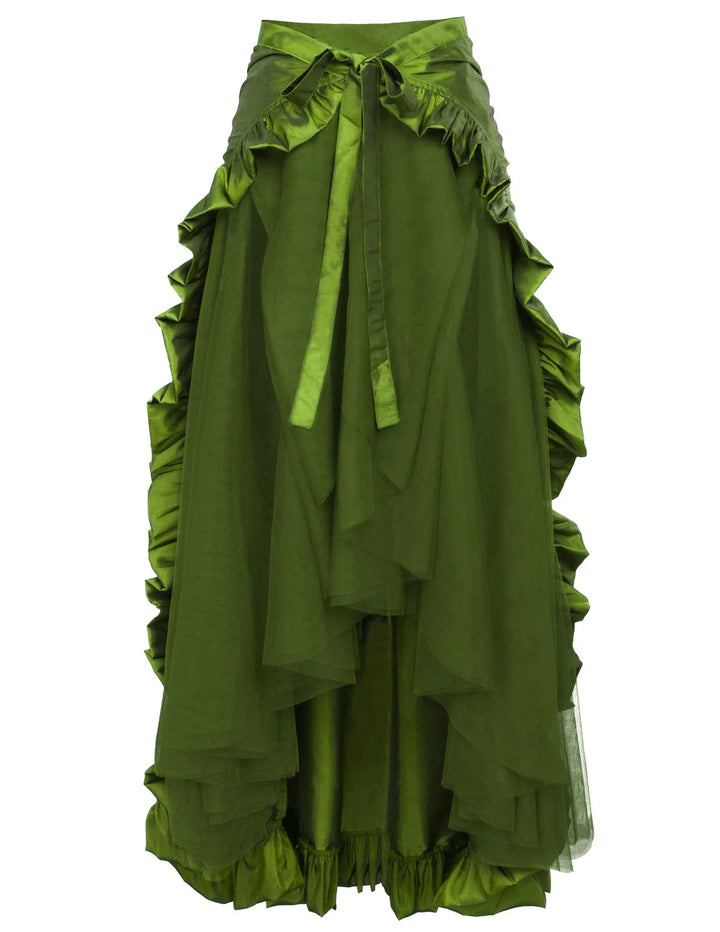 Steampunk Draped Skirt graceful